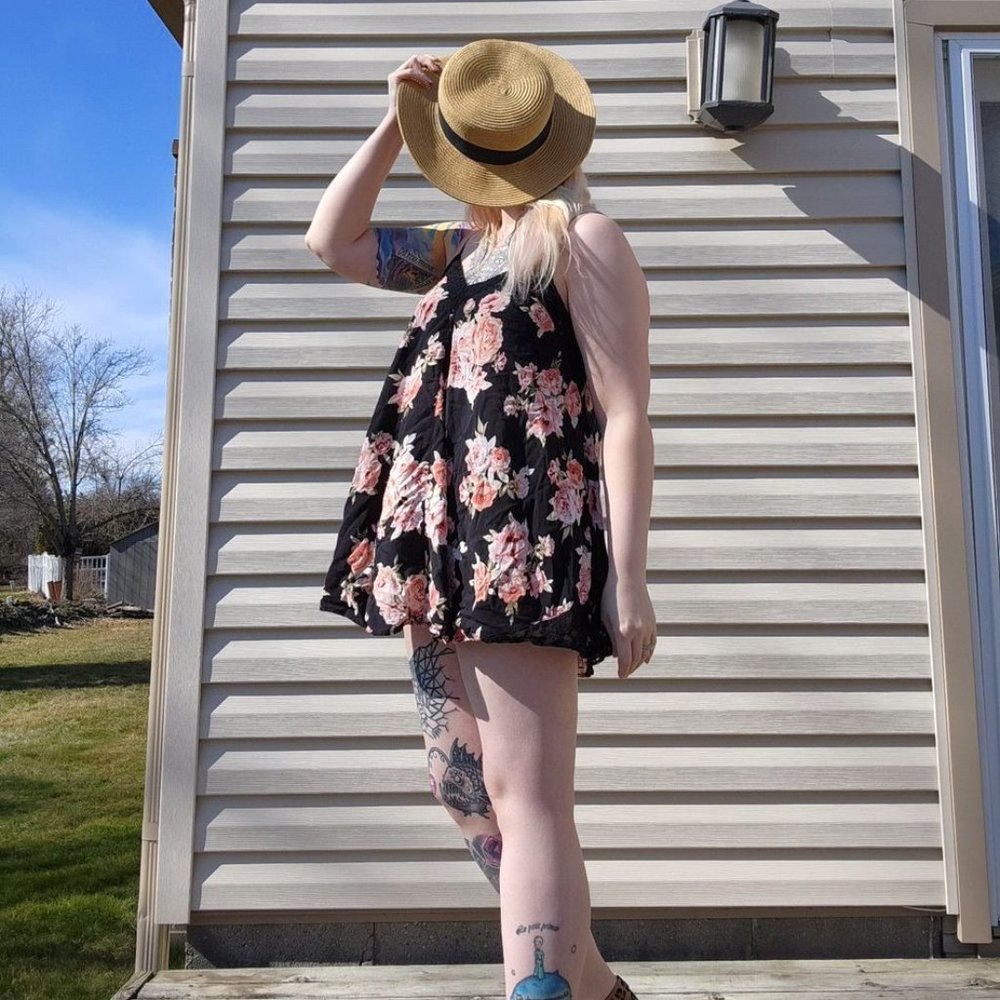 Floral Babydoll Dress